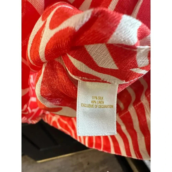 KATE SPADE Gwen Tunic / Dress / Swim Coverup Size XS silk linen - Picture 5 of 6